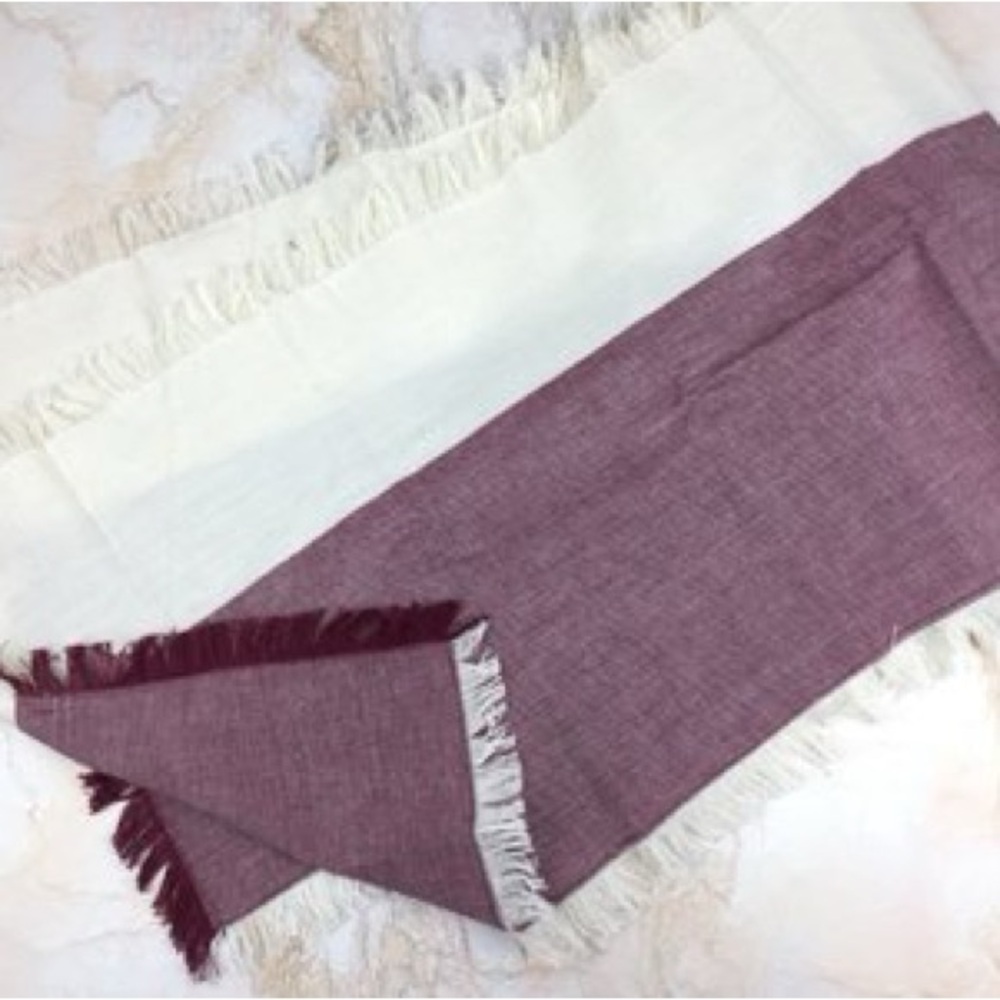 Pehr Two-Tone Table Runner